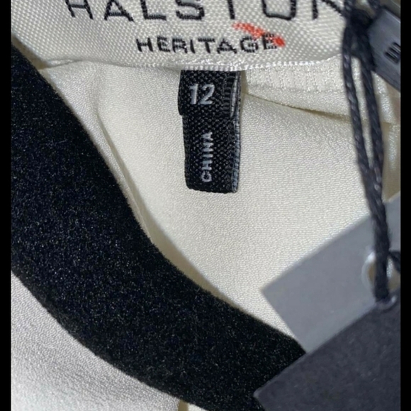 Halston Heritage One Shoulder Draped Dress - Picture 11 of 13